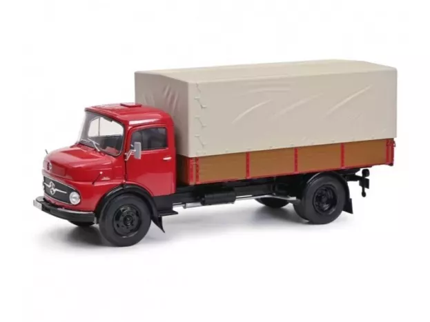 Schuco Mercedes L911 Truck Telonato 1966 1:18 450016400