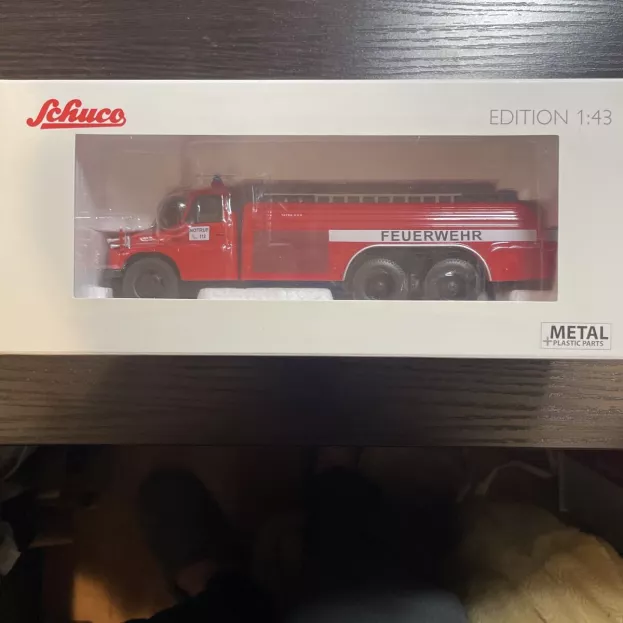 Schuco Tatra T148 Tanker Truck Notruf 112 Feuerwehr 1961 1:43 450375200