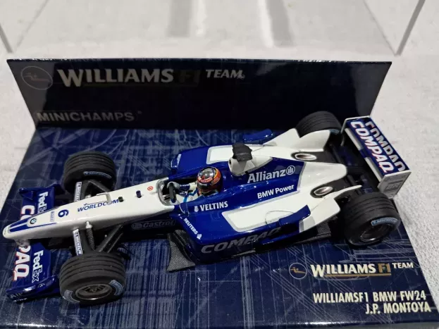 Minichamps Williams F1 Bmw Fw24 N 6 2002 J-p.montoya 1:43 400020006