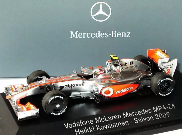Minichamps Mclaren F1 Mercedes Mp4 24 N 2 Race Version 2009 H.kovalainen 1:43 B66960039
