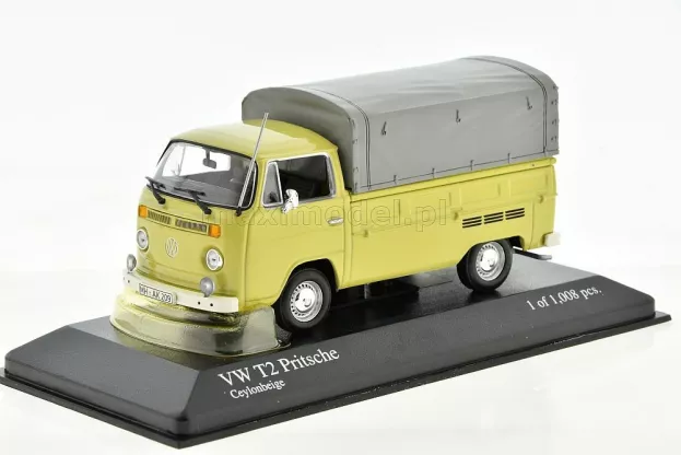 Minichamps Volkswagen T2 Van Pritsche 1972 1:43 400053204