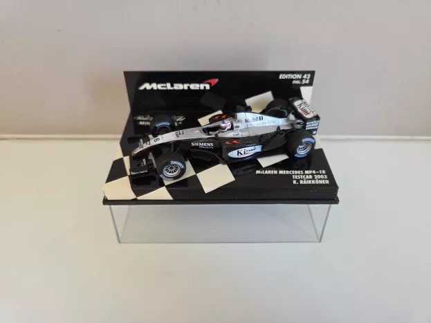 Minichamps Mclaren F1 Mp4 18 N 5 Test Car 2003 K.raikkonen 1:43 530034316
