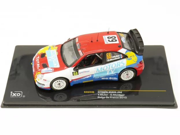 IXO Models Citroen Xsara N 68 Rally De France 2010 Y.muller G.mondesir 1:43 RAM446