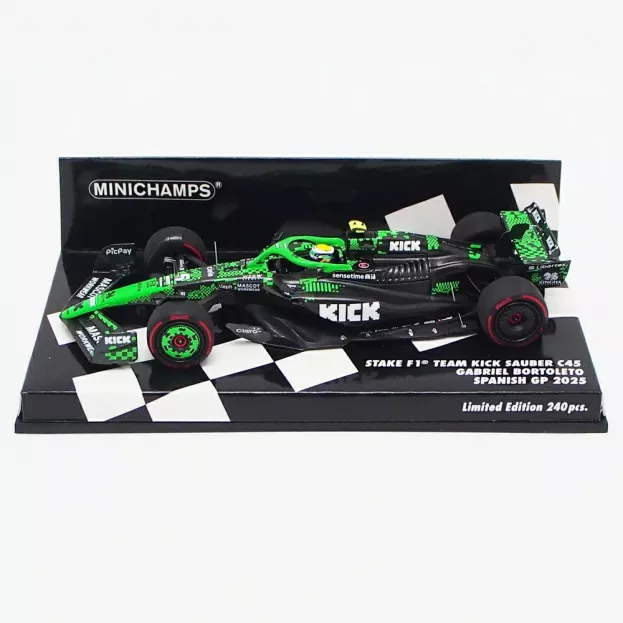Minichamps Sauber F1 C45 Team Stake Kick N 5 Australian Gp 2025 Gabriel Bortoleto 1:43 417250105