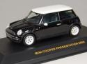 Ixo 1/43Mini Cooper Presentation 2000 Black/White Roof Moc003