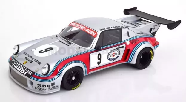CMR Porsche 911 930 Carrera Rsr Turbo 2.1l Team Martini & Rossi Racing N 9 2nd 6h Watkins Glen 1974 G.v.lennep H.muller 1:12 CMR12028