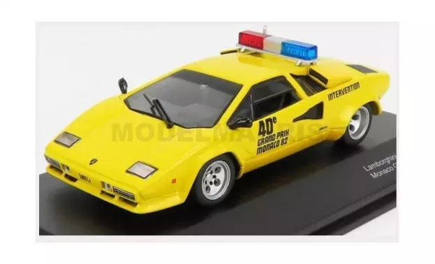 Werk83 Lamborghini Countach 5000s Safety Car F1 Gp Monaco 1982 1:43 W83430007