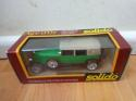 1/43 SOLIDO AGE D'OR - 1926 RENAULT 40CV DECOUVRABLE GREEN DIECAST CAR REF 1159