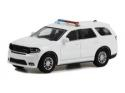 2022 Dodge Durango Pursuit W/ Lights - White 1:64 Scale Model - Greenlight 43003