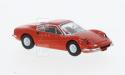 PCX870632 - Ferrari Dino 246 GT, Light Red, 1969, 1:87 H0 Scale.