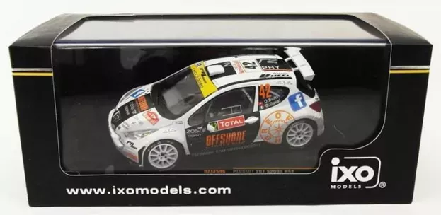 IXO Models Peugeot 207 S2000 Offshore N 42 Rally Montecarlo 2013 O.burri G.duval 1:43 RAM546
