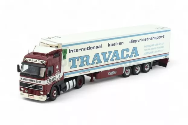 Tekno Volvo Travaca Volvo Fh12 Globetrotter 3-assige Koeloplegger 1:50 85998