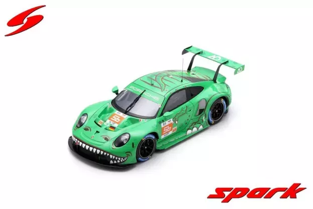 Spark Porsche 911 991-2 Rsr-19 4.2l Team Project 1-ao N 56 24h Le Mans 2023 Matteo Cairoli Phillip Jeffrey Hyett Gunnar Jeannette 1:18 18S929