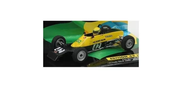Minichamps Van Diemen Rf81 Formula Ford 1600 N 42 British Champion 1981 Ayrton Senna 1:43 540814342