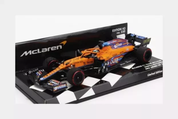 Minichamps Mclaren F1 Mcl35l Team Mclaren N 3 Abu Dhabi Gp 2021 Daniel Ricciardo 1:43 537216603