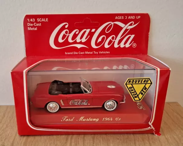 Solido Ford Mustang Cabriolet Coca-cola 1964 1:43 9615
