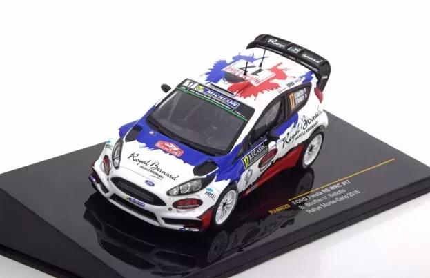 IXO Models Ford Fiesta Rs Wrc Royal Bernard N 17 Rally Montecarlo 2016 B.bouffier V.bellotto 1:43 RAM629