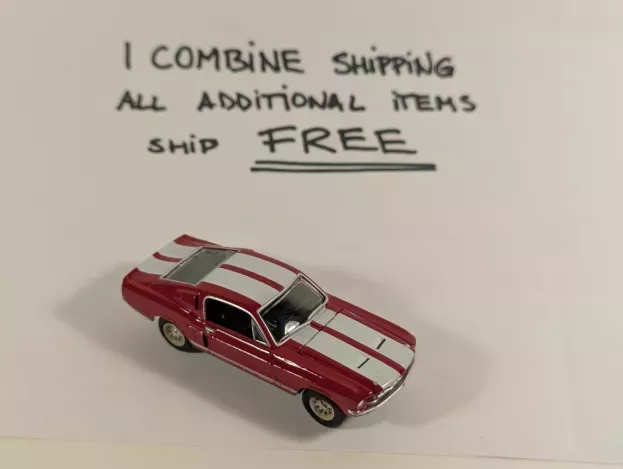 Greenlight Ford Mustang Gt500 Coupe 1967 1:64 37280F