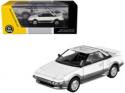 1/64 Paragon 1985 Toyota MR2 MK1 (Silver White) Diecast Car Model  PA-55365
