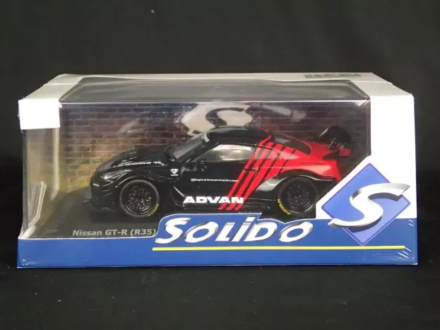 Solido Nissan Gt-r r35 Lb Works Coupe Advan 2016 1:43 4311204
