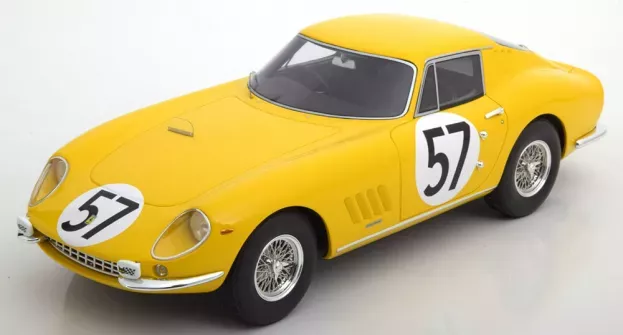 CMR Ferrari 275 Gtb 4 Team Ecurie Francorchamps N 57 24h Le Mans 1966 P.noblet C.dubois 1:18 CMR038