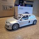 Renault Clio V6 Sport Phase 1 Model Year 2001 Silver OT1034 1:18 OttO-Mobile