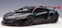 81899 AUTOart 1:18 Honda NSX GT3 2018 Matte Black