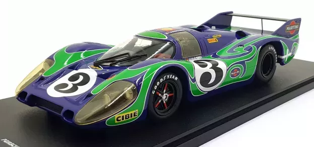 Werk83 Porsche 917lh 4.5l Team Martini Racing International N 3 2nd 24h Le Mans 1970 Gerard Larrousse Willi Kauhsen 1:18 W18034002