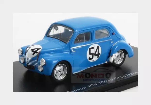 Spark Renault 4cv 1063 Team Rnu Renault N 54 24h Le Mans 1952 L.pons P.moser 1:43 S5224