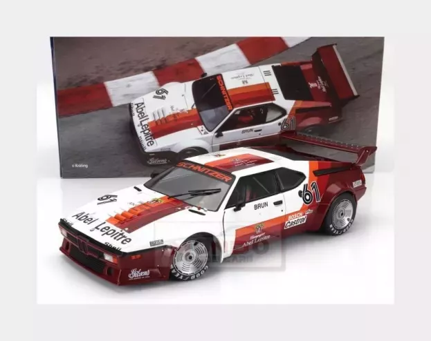 Werk83 Bmw M1 M88 3.5l N 61 Procar Series Monaco Race 1980 Walter Brun 1:18 W1803016