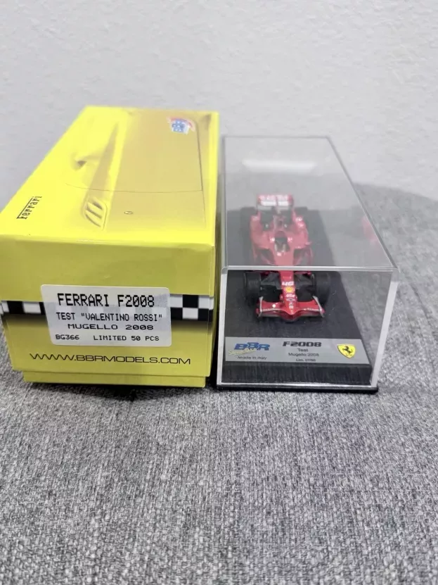 BBR Ferrari F1 F2008 N 46 Test Mugello 2008 Valentino Rossi 1:43 BG366
