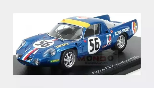 Spark Renault A210 N 56 24h Le Mans 1968 J-l.marnant J-f.gerbault 1:43 S5474