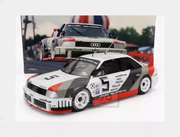 WERK83 Audi 90 Quattro Team Audi Sport N 5 500km Road America Imsa 1989 H.haywood S.goodyear 1:18 W1806002