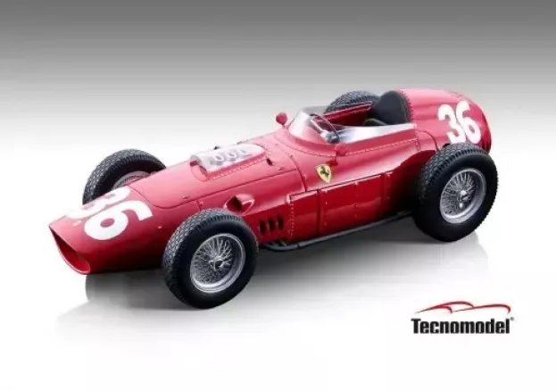 Tecnomodel Ferrari F1 Dino 246 256 Team Scuderia Ferrari N 36 Monaco Gp 1960 Philip Hill 1:18 TM18-244A