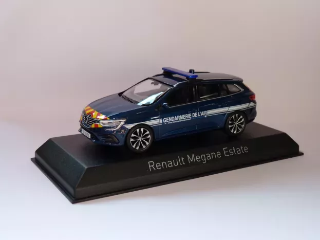 Norev Renault Megane Sport Tourer Sw Station Wagon Gendarmerie De L'air 2022 1:43 517693
