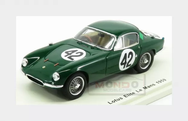 Spark Lotus Elite Team Border Reivers N 42 24h Le Mans 1959 J.whitmore J.clark 1:43 S5076