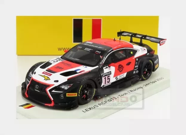 Spark Lexus Rcf Gt3 Team Tech-1 Racing 24h Spa 2020 T.neubauer T.buret A.panis 1:43 SB402
