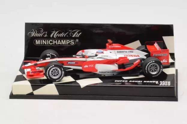 Minichamps Super Aguri F1 Sa08 N 18 Race Version 2008 T.sato 1:43 400080018