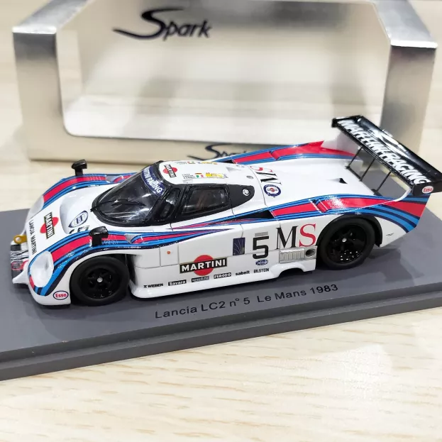Spark Lancia Lc2 N 5 Le Mans 1983 Ghinzani Heyer Fabi 1:43 S0651