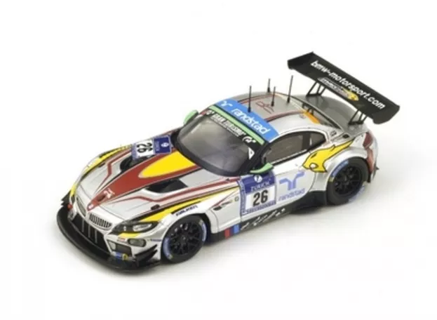 Spark Bmw Z4 Gt3 Team Bmw Sport Trophy Marc Vds N 26 Adac 24h Nurburgring 2014 B.leinders M.palttala N.catsburg D.adorf 1:43 SG153
