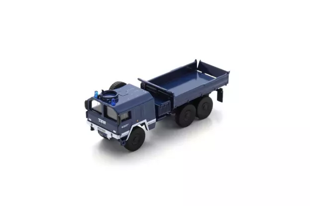 Schuco Man Kat1 5t. Truck Thw 3-assi 1969 1:87 452679400
