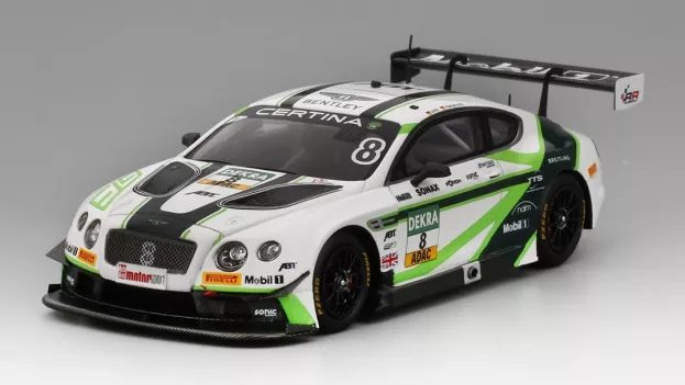 Truescale Bentley Continental Gt3 Team Abt Adac N 8 Gt Masters Red Bull Ring 2016 1:43 TSM430179
