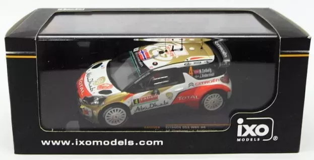 IXO Models Citroen Ds3 Wrc N 4 5th Rally Montecarlo 2014 M.ostberg J.andersson 1:43 RAM566