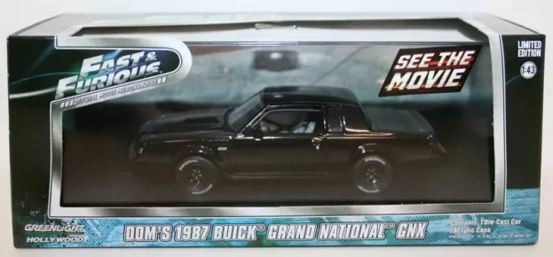 Greenlight Buick Dom's Grand National 1987 Fast & Furious Ii 2003 1:43 86231