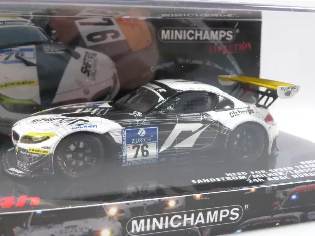 Minichamps Bmw Z4 Gt3 Team Sandstron Racing N 76 Adac 24h Nurburgring 2011 Milner Larsson Hurtgen 1:43 437112976