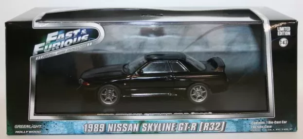 Greenlight Nissan Skyline Gt-r r32 1989 Fast & Furious Vii 2015 1:43 86229