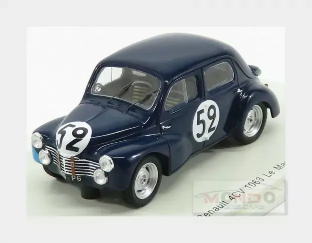 Spark Renault 4cv 1063 N 52 24h Le Mans 1951 J.sandt P.moser 1:43 S5214
