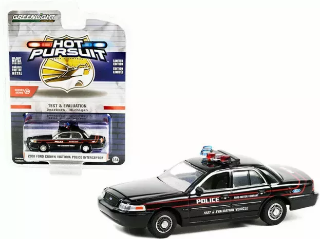 Greenlight Ford Crown Victoria Michigan Police Interceptor 2001 1:64 42970D