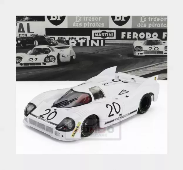 Werk83 Porsche 917 20 4.9l Team Martini Racing N 20 3h Le Mans 1971 Willi Kauhsen Gijs Van Lennep 1:18 W18032003
