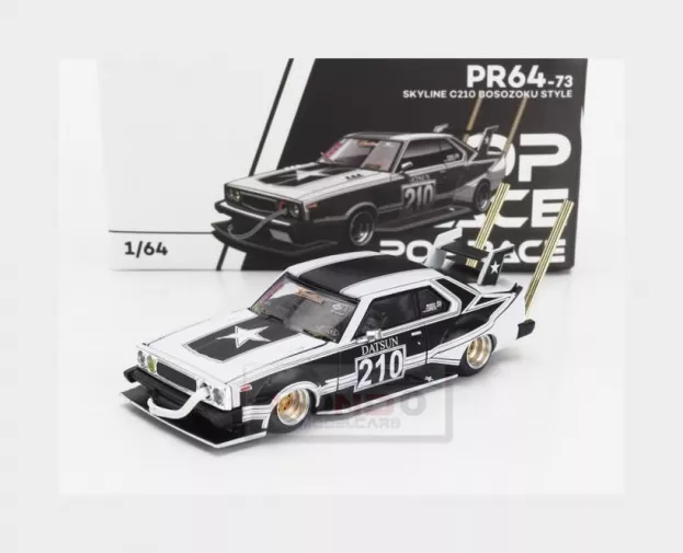 Pop Race Nissan Skyline C210 Kaido Racer N 210 Bosozoku Stile 1977 1:64 PR640073
